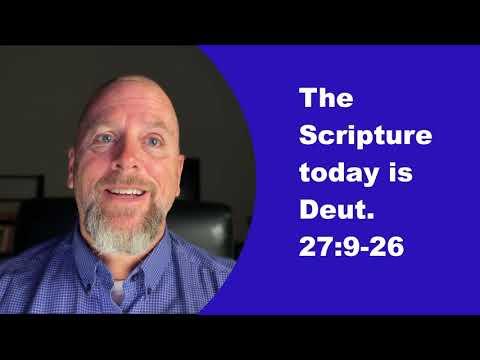 NEWSONG LENTEN READING - Deut. 27:9-26