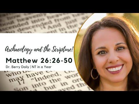 Dr. Berry Daily ~ Matthew 26:26-50