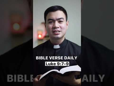 BIBLE VERSE DAILY | LUKE 9:7-9 #bible #bibleversedaily #devotion #catholic