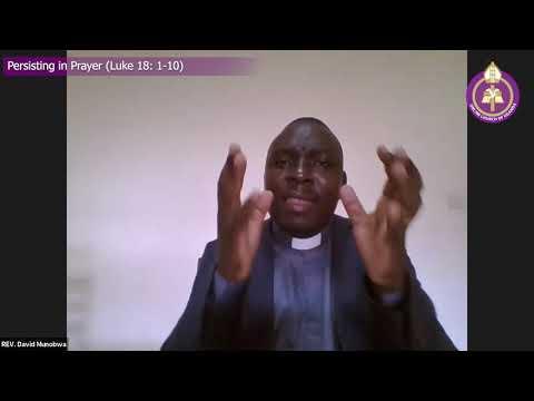 Persisting in Prayer (Luke 18: 1-10)  by Rev. David Munobwa
