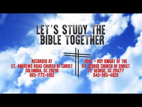Let's Study the Bible Together - Lesson 1 - Acts 1:12-26