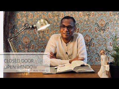 Closed door, open window | Acts 13:44-52
