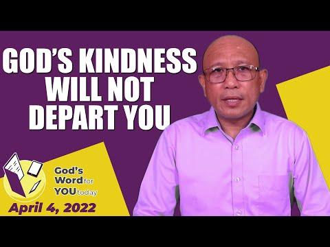 God’s Promise is Forever Secure (ISAIAH 54:9-10) | God's Word for You Today