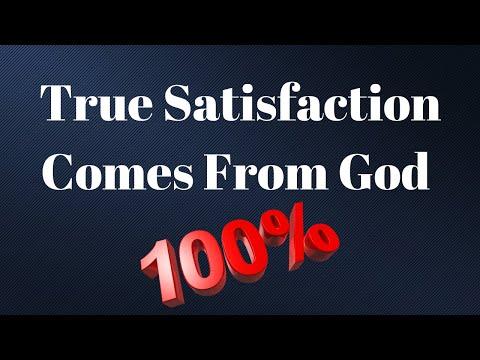 True Satisfaction Comes From God | Proverbs 27:20 | Something Different
