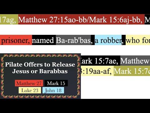 676. The Crimes of Barabbas. Matthew 27:16, Mark 15:7-8, Luke 23:19, John 18:40