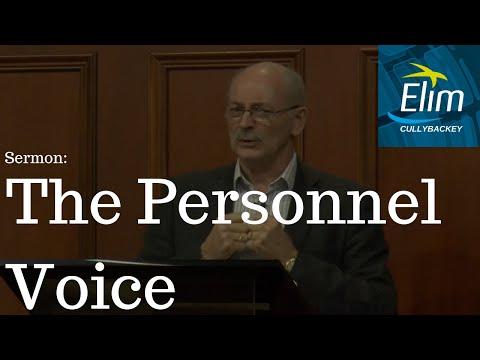 The Personnel Voice (Deuteronomy 5:22-27) - Pastor Denver Michael - Cullybackey Elim Church