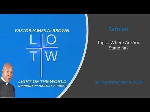 Where Are You Standing? | Numbers 16:41-50 | Sermon | 11-08-20