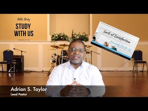 Proverbs 30:15-23 | Taught by: Adrian S. Taylor, Lead Pastor | Springhill Church