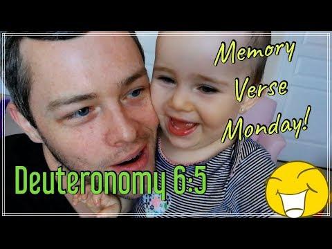 Deuteronomy 6:5 | Memory Verse Monday with Gloria!