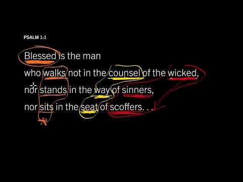 How to Lose Your Happiness: Psalm 1:1