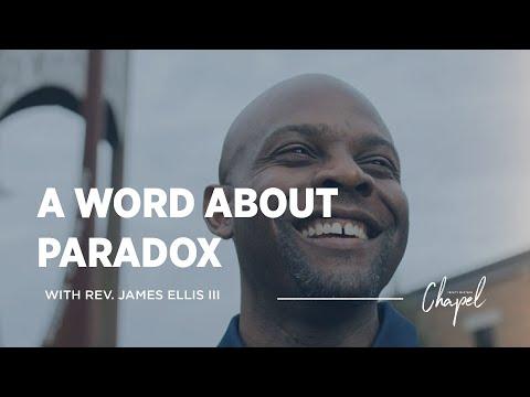 Rev. Dr. James Ellis III | A Word about Paradox | Job 3:20-26