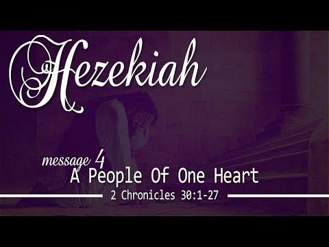 A People of One Heart: 2 Chronicles 30:1-27