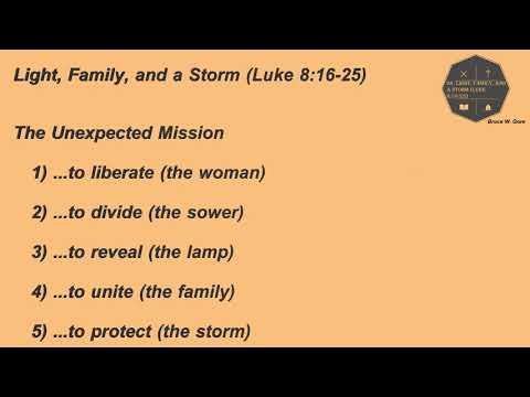 28. Light, Family, and a Storm (Luke 8:16-25)