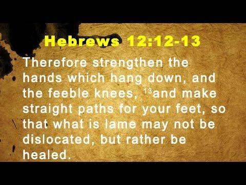 Bible Verse Of The Day (Hebrews 12:13) with Devotion 8/31/2018