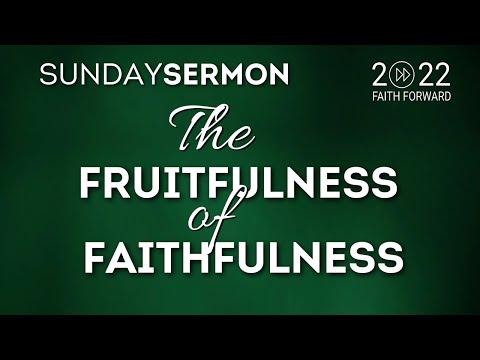 THE FRUITFULNESS OF FAITHFULNESS - Genesis 40:5-15 - Pastor E | October 9, 2022 | #FaithForward