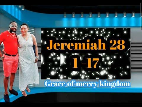 Jeremiah 28:1-17 | bible| grace of mercy kingdom ✝️