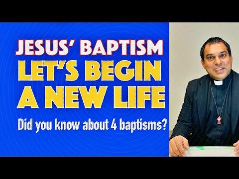 Jesus' Baptism Let's Begin a New Life (Mark 1:7-11)
