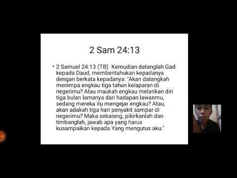 2 Sam 24:13 Vs 1 Taw 21:11-12