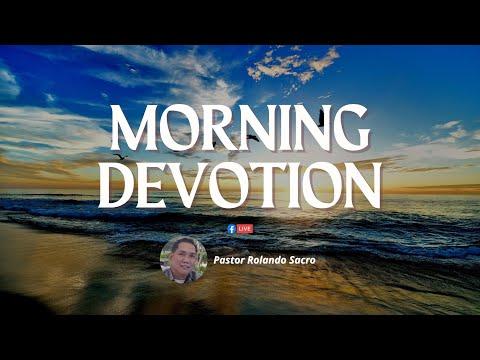 Morning Devotion | Pr. Rolando Sacro Psalm 23:1-5
