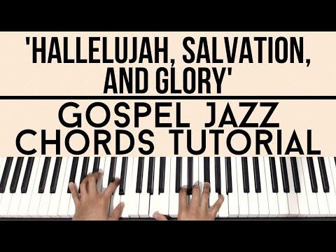 Hallelujah, Salvation, and Glory (Revelation 19:1) | Gospel Jazz Chords | Piano Tutorial