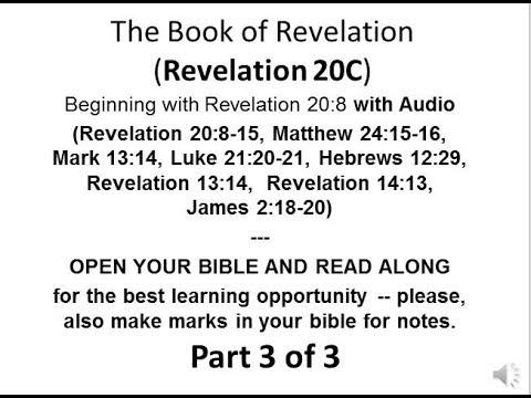 Revelation 20 C (Revelation 20:8-15) Bible Study Verse by Verse