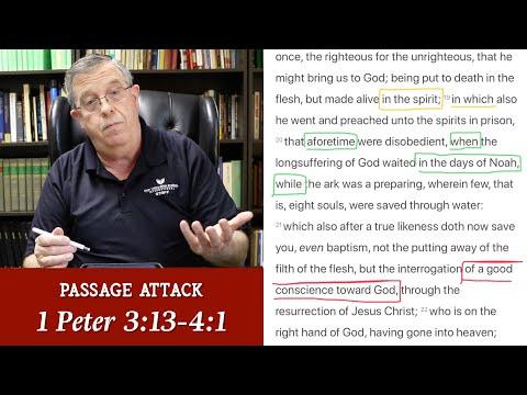 How to Analyze & Understand 1 Peter 3:14-4:1 | Passage Attack