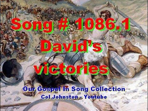 #1086.1- David's Victories -  (1 Chronicles 18:1-13)