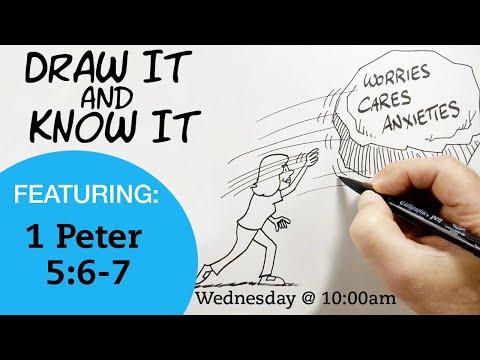 Draw It & Know It | 1 Peter 5:6-7 | Reasons for Hope