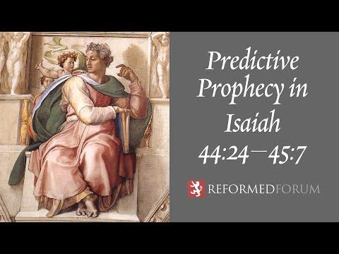 Predictive Prophecy in Isaiah 44:24–45:7