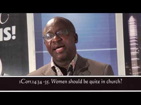 Pastor Explain This: 1 Corinthians 14:34-35, women should keep quiet in church?