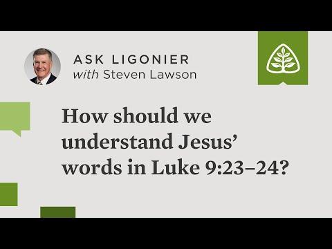 Since we’re justified by faith alone, how should we understand Jesus’ words in Luke 9:23–24?