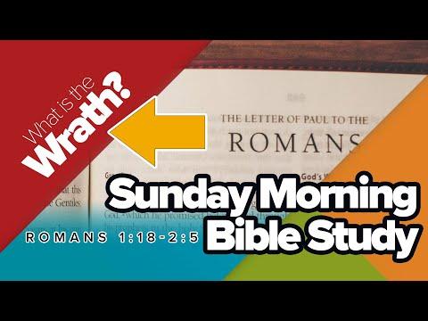 Bible Study--Romans 1:18-2:5