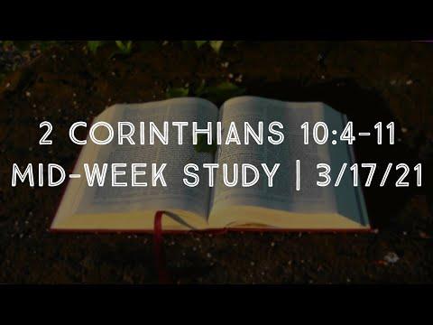 Mid-week Service: 2 Corinthians 10:4-11