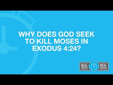 Why Does God Seek to Kill Moses in Exodus 4:24?