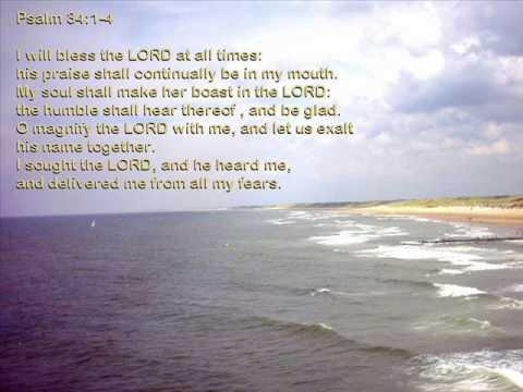 Psalm 34:1-4 in english