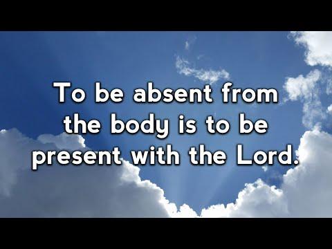 Abraham's Bosom / Paradise:  Consciousness After Death? - Luke 16:22