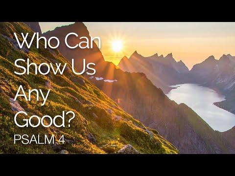 Who can show us any good? (Psalm 4:1-8)