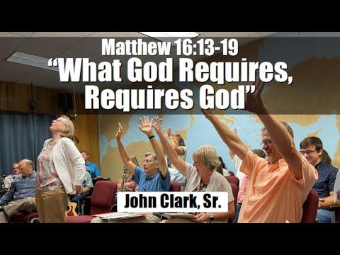 New Testament Study: Matthew 16:13-19 with John D. Clark, Sr.