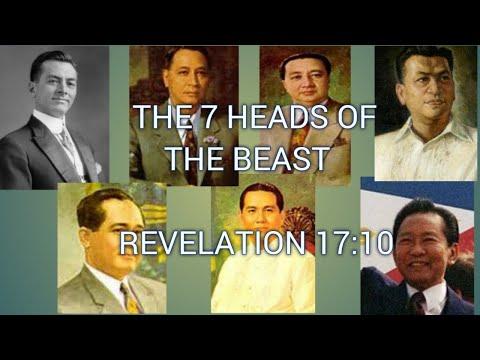 The seven heads of the Beast, Revelation 17:10.