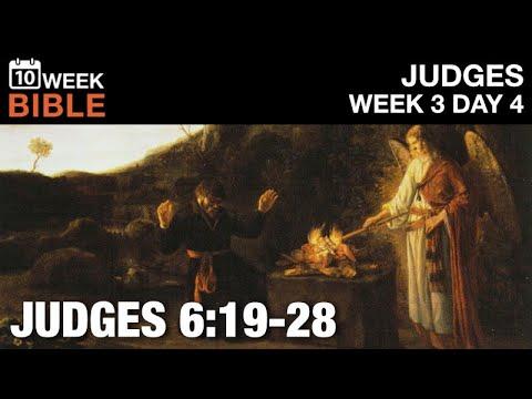 The Angel Takes Gideon's Offering | Judges 6:19-28 | Week 3 Day 4