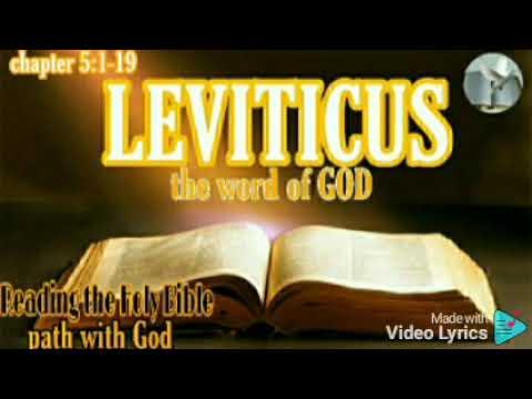 the book of Leviticus 5:1-19 English Version