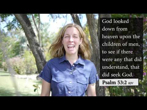 How to sing Psalm 53:2 KJV - God looked down from heaven - Musical Memory Verses