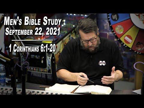 1 Corinthians 6:1-20 | Men's Bible Study by Rick Burgess - LIVE - September 22, 2021