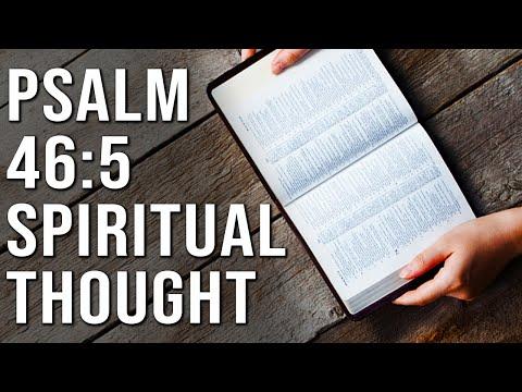 Psalm 46:5 Spiritual Thought | Bible Verse Explanation And Thoughts