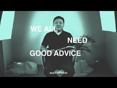 We All Need Good Advice — Daily Devo • Ecclesiastes 4:13