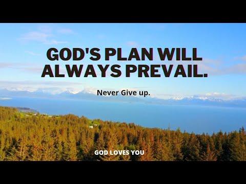 God's Plan will Always Prevail | God's Will be Done | Proverbs 19:21