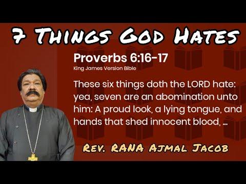 A Proud Look || 7 Things God Hates || Proverbs 6:16-17 || Sunday Sermon