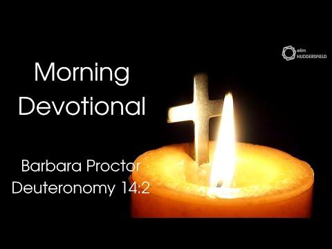 Morning Devotion - Deuteronomy 14:2