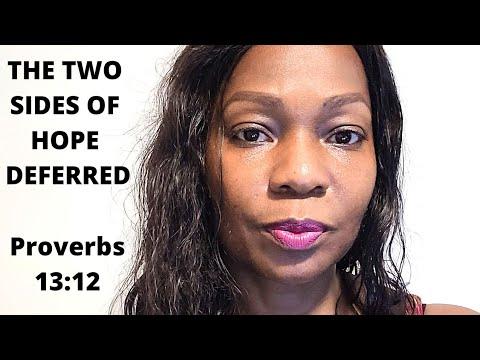 The Two Sides of Hope Deferred|Proverbs 13:12 #desires #promises #wordofknowledge #propheticword