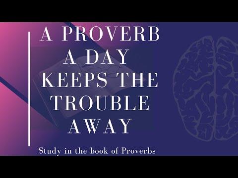 Midweek Bible Study - Proverbs 28:7-13